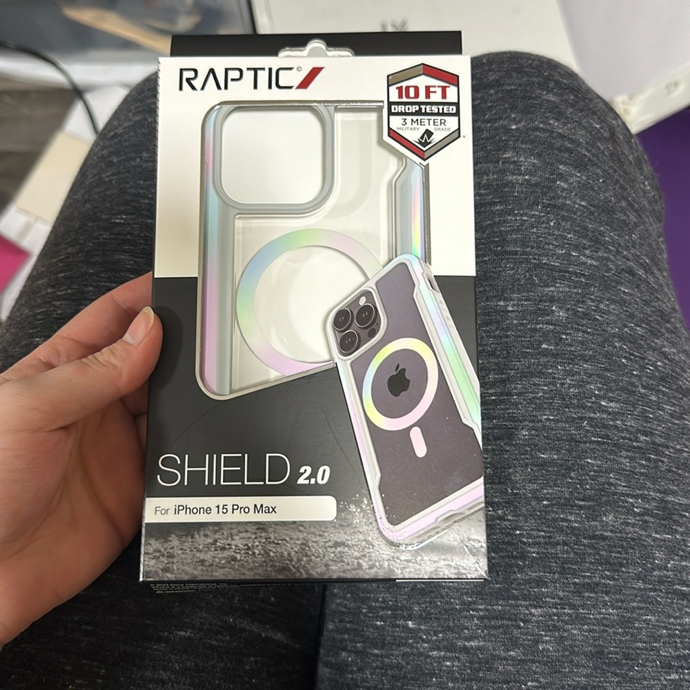 Haptic iPhone 15 pro max phone case